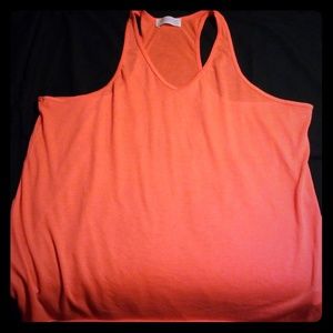 New Bright Peach/Orange Sheer Tank